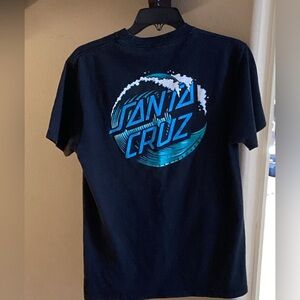 Santa Cruz Black Youth T-Shirt/ small men’s